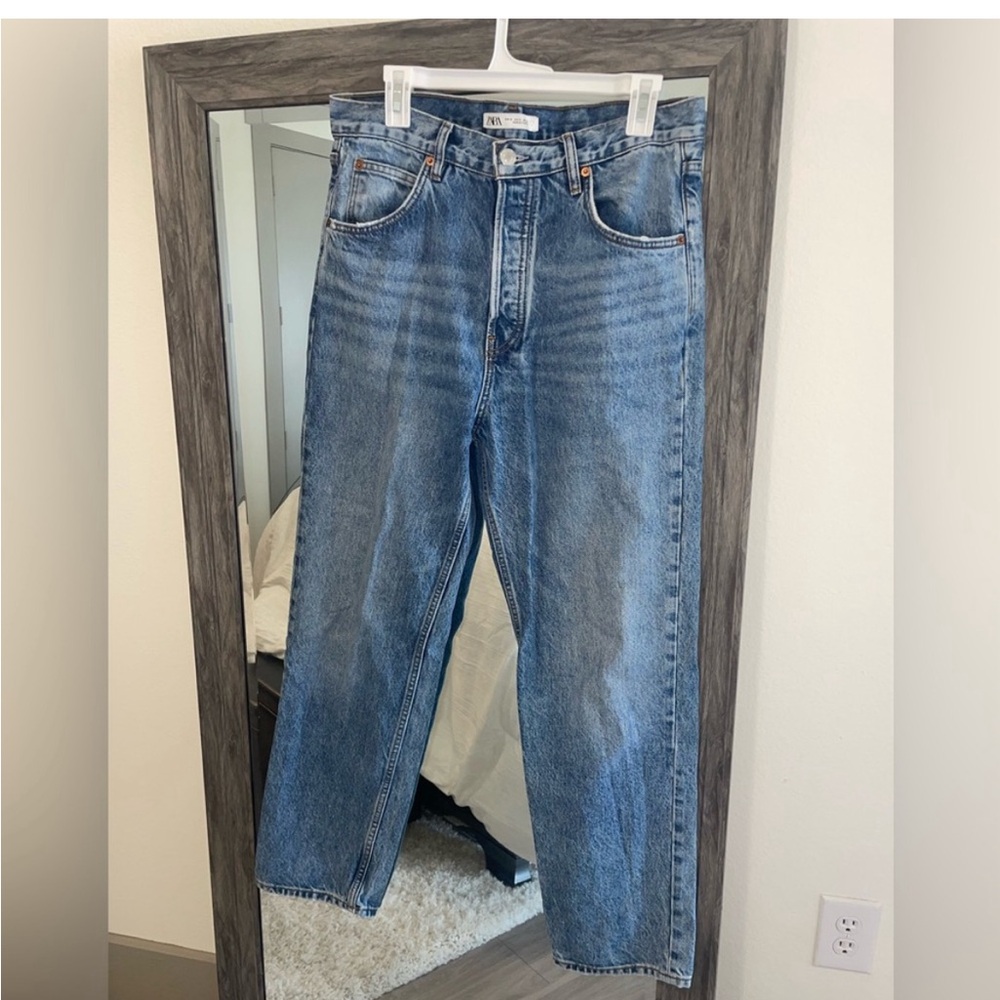 Zara high rise mom jeans - Picture 3 of 3